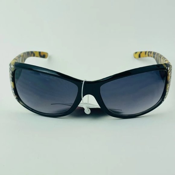 SG00722 Fashion Sunglasses for Women Rectangular, 100% UVA-UVB Protection, Black - Picture 1 of 7